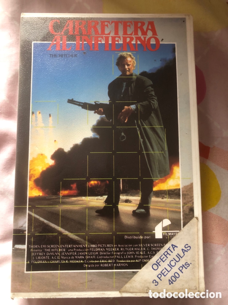 Cine: VHS V&Iacute;DEO CLUB CARRETERA AL INFIERNO