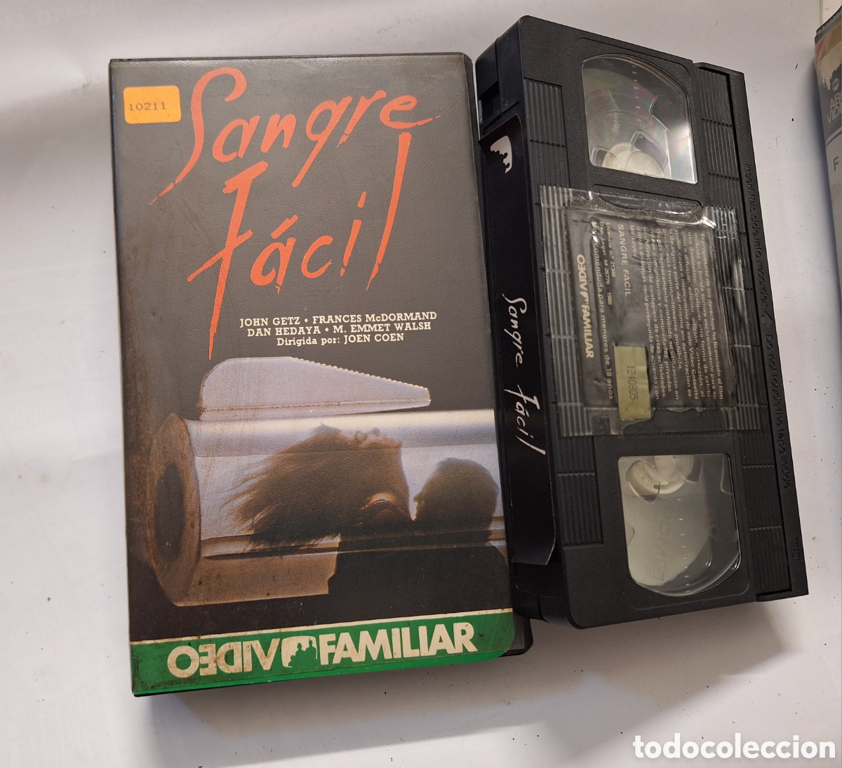 Cine: Sangre F&aacute;cil VHS Descatalogada