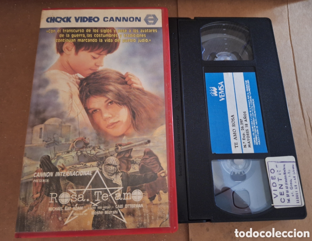 Cine: Rosa te Amo VHS Drama