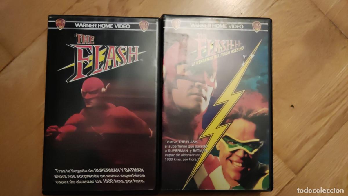 Cine: LOTE FLASH+FLASH 2 VHS