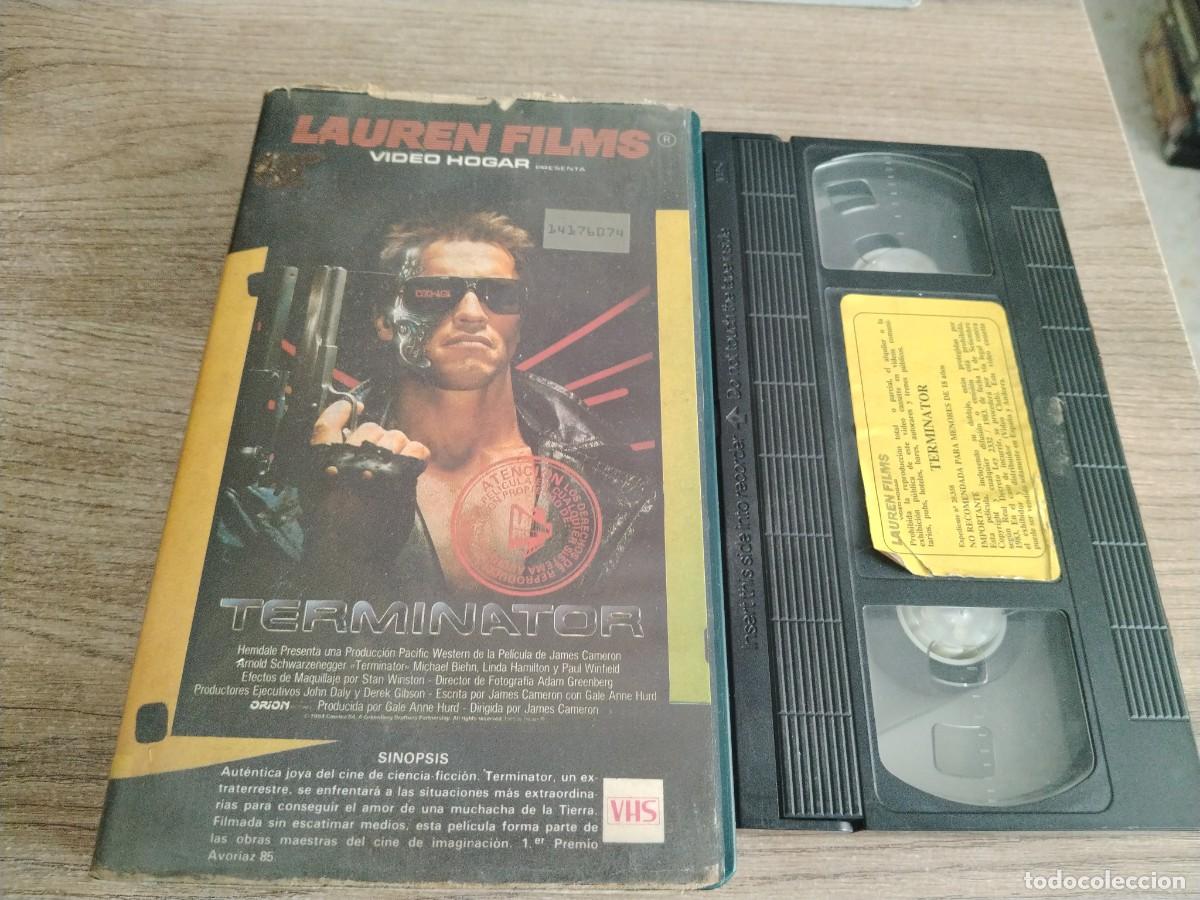 Cine: VHS - TERMINATOR - 222