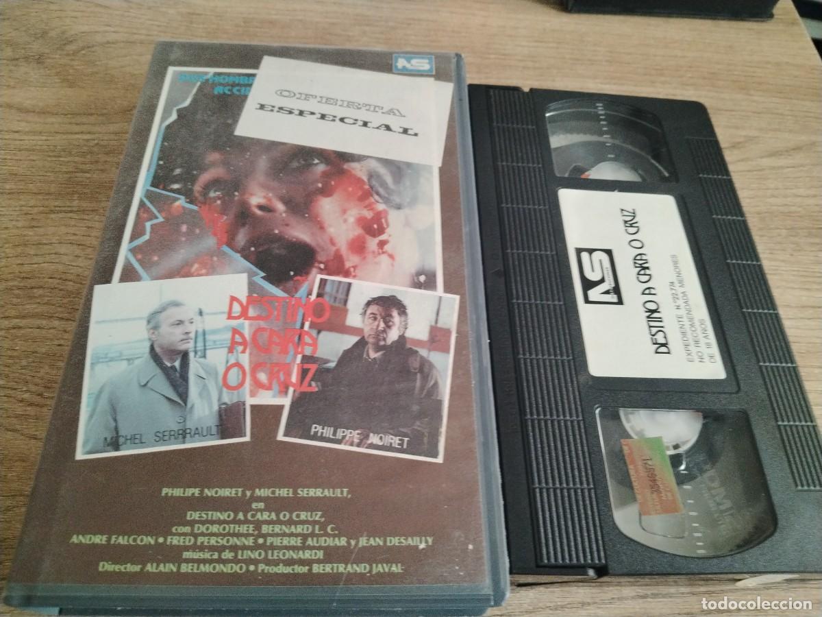 Cine: VHS - DESTINO A CARA O CRUZ - 229