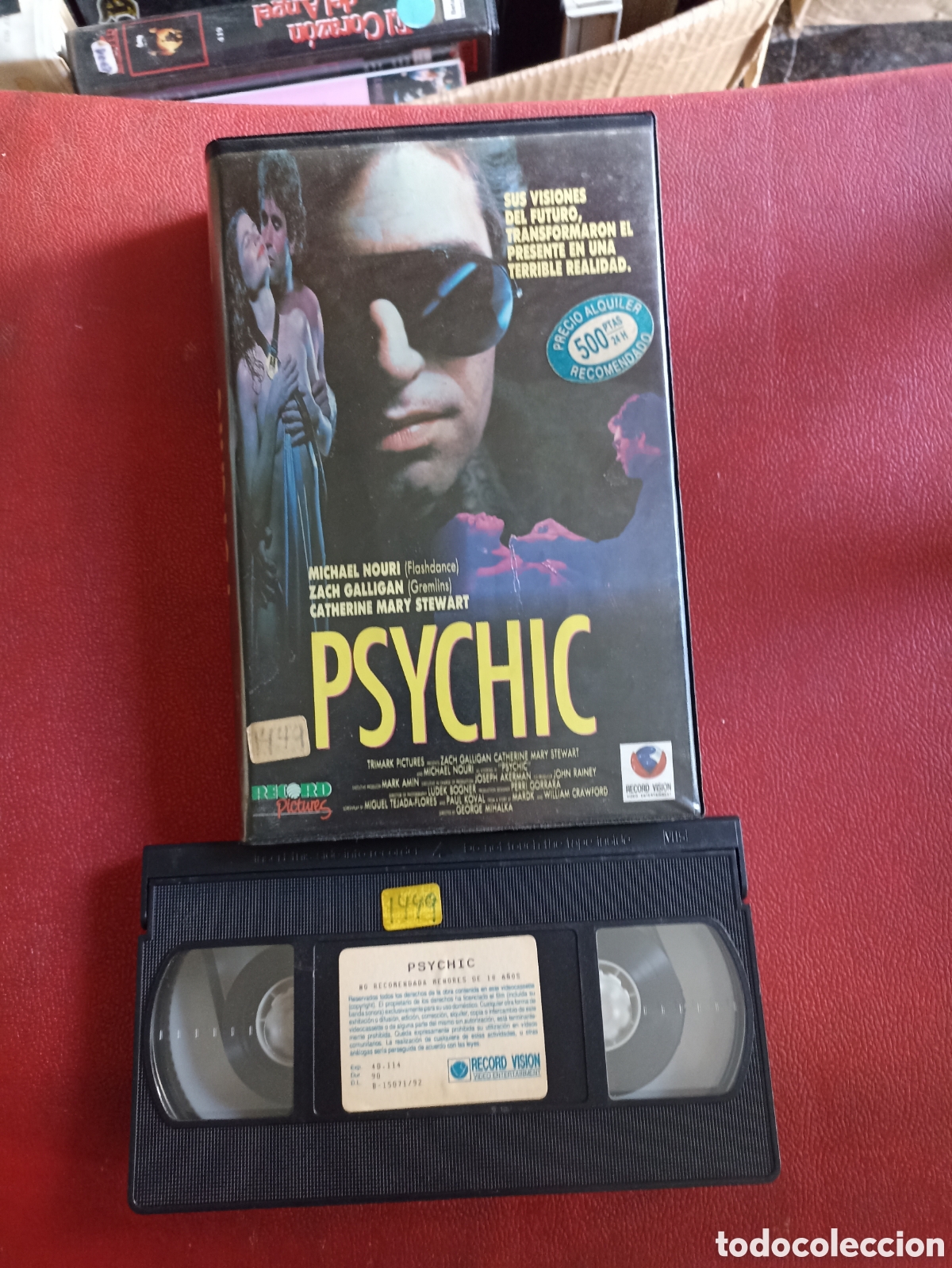Cine: VHS- PSYCHIC. Record Vision