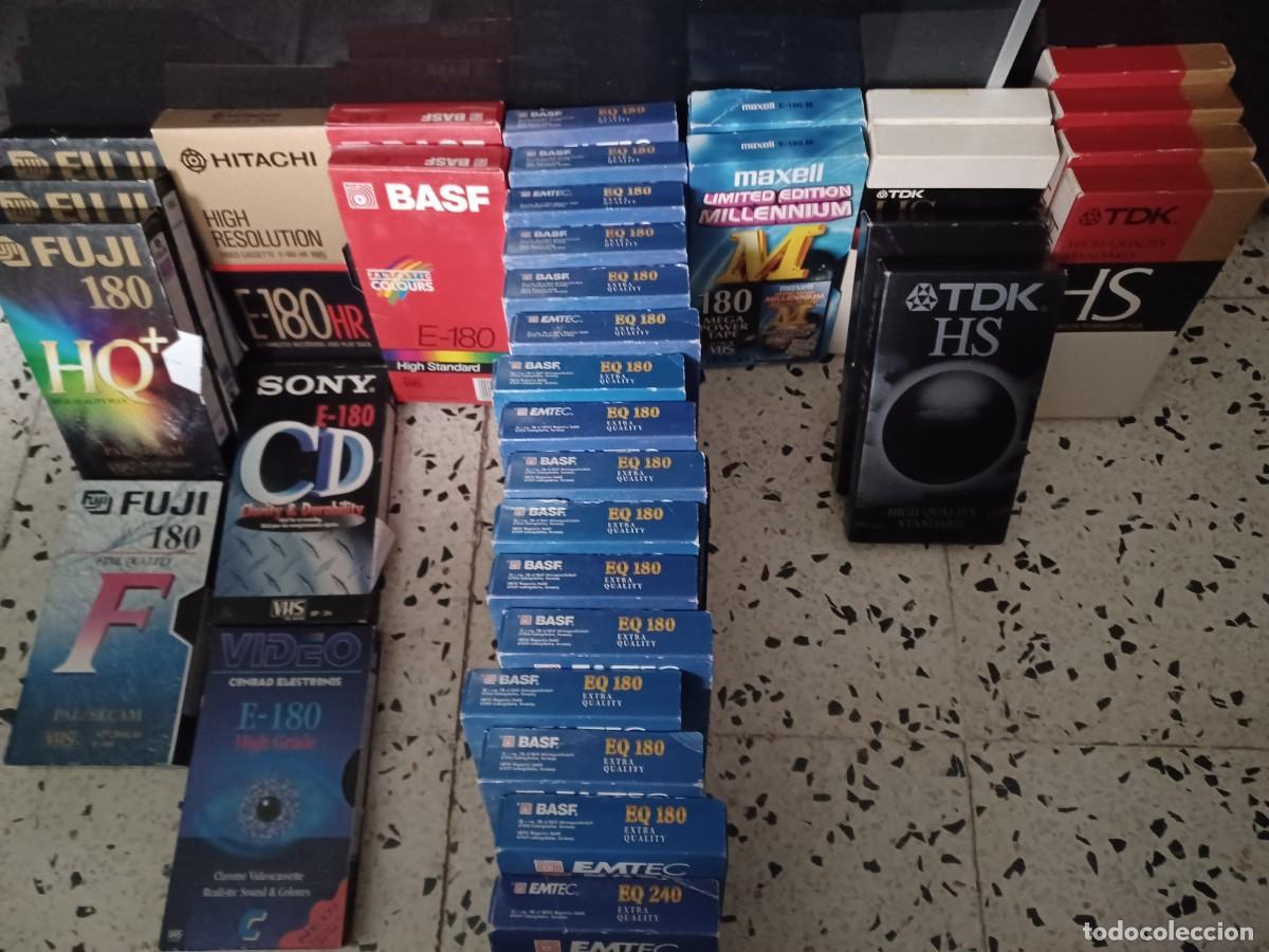 Cine: Lote de 35 cintas VHS usadas