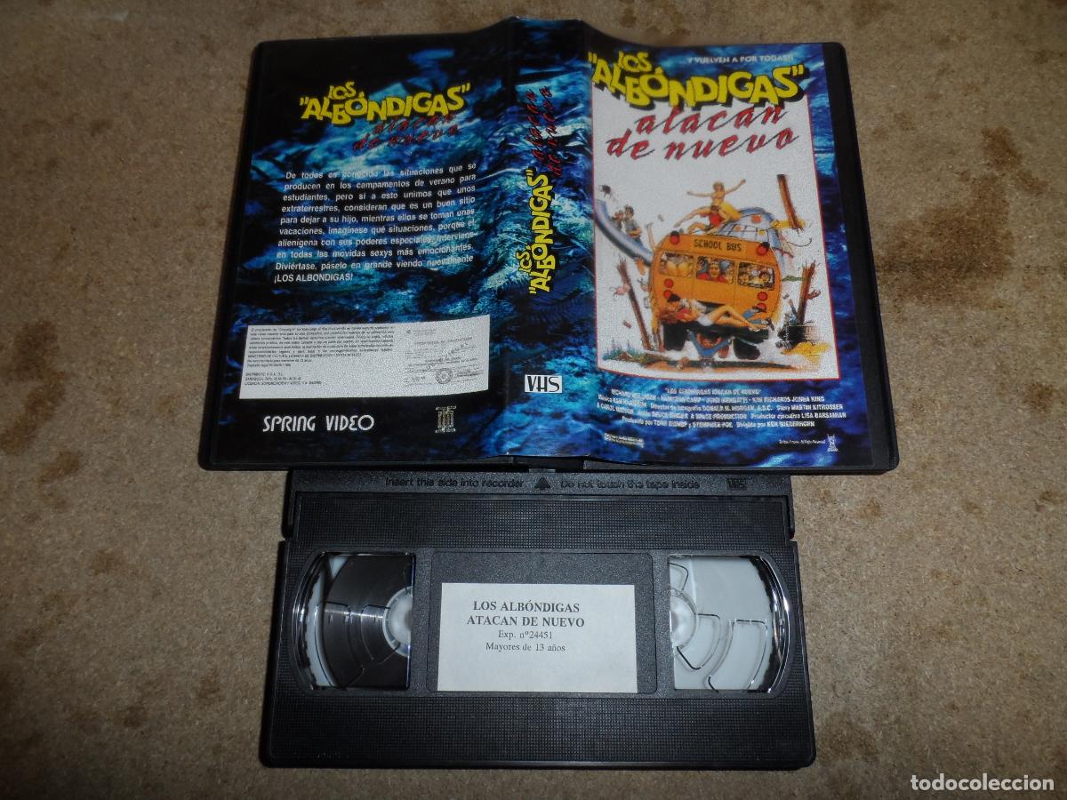 Cine: VHS - LOS ALBONDIGAS ATACAN DE NUEVO (COMEDIA)
