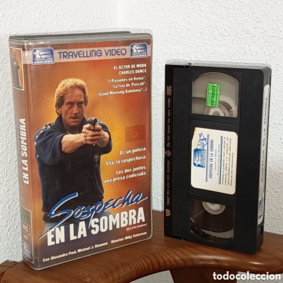 Cine: Sospecha en la sombra. Pel&iacute;cula VHS