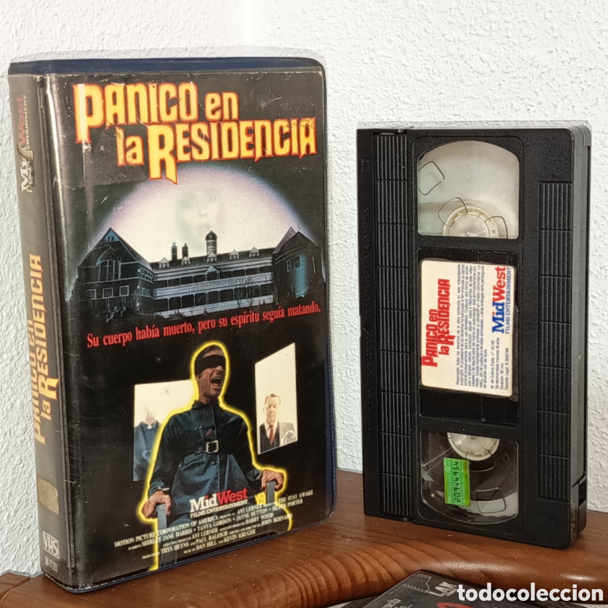 Cine: P&aacute;nico en la residencia. Pel&iacute;cula VHS