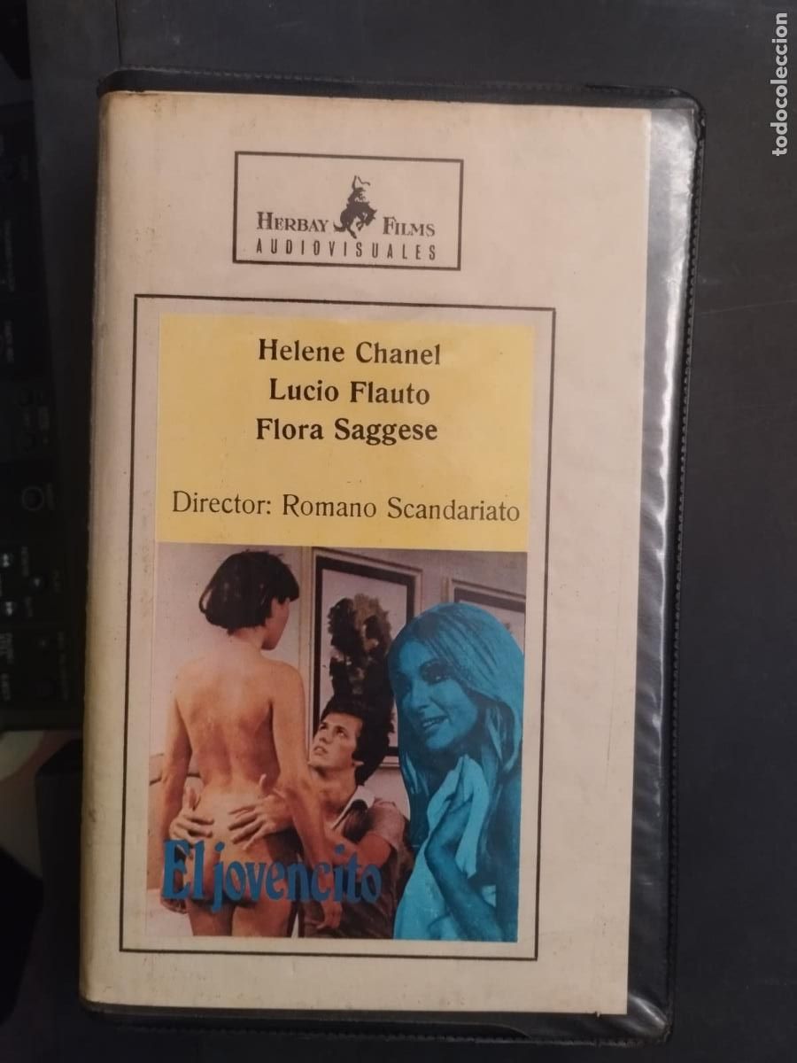 Cine: VHS EL JOVENCITO - LUCIO FLAUTO - FLORA SAGGESE - ROMANO SCANDARIATO