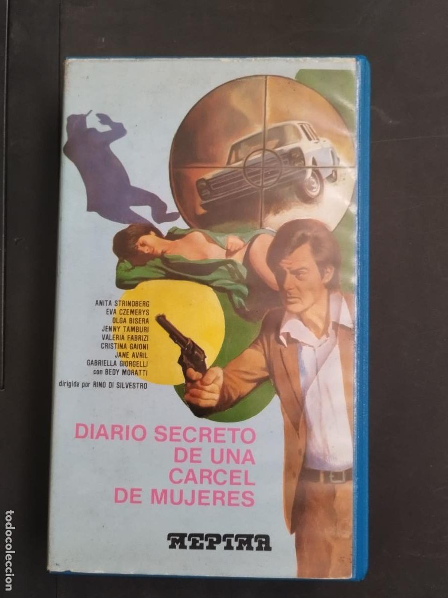 Cine: VHS DIARIO SECRETO DE UNA CARCEL DE MUJERES - ANITA STRINDBERG - OLGA BISERA