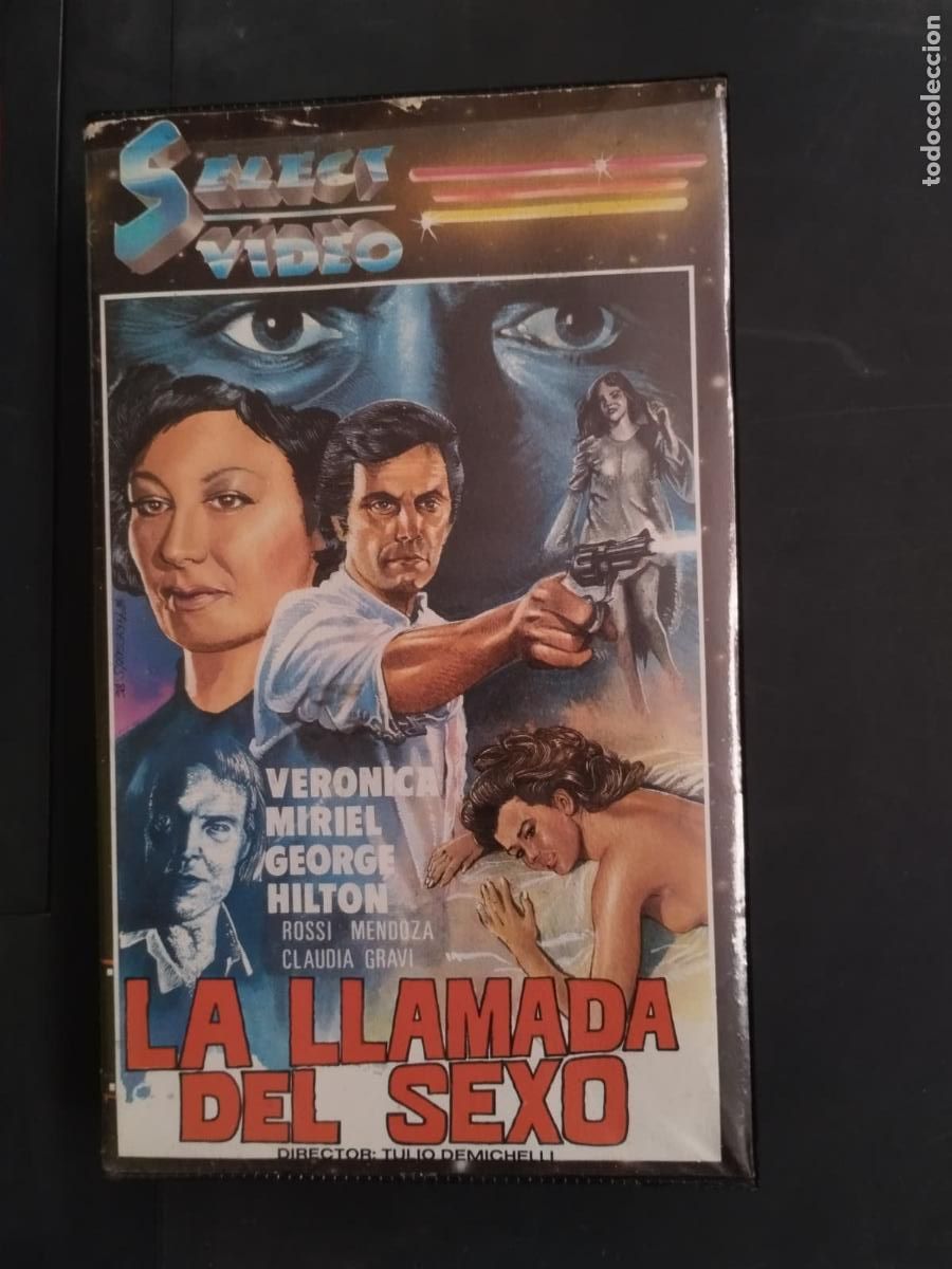 Cine: VHS LA LLAMADA DEL SEXO - VERONICA MIRIEL - CLASIFICADA S