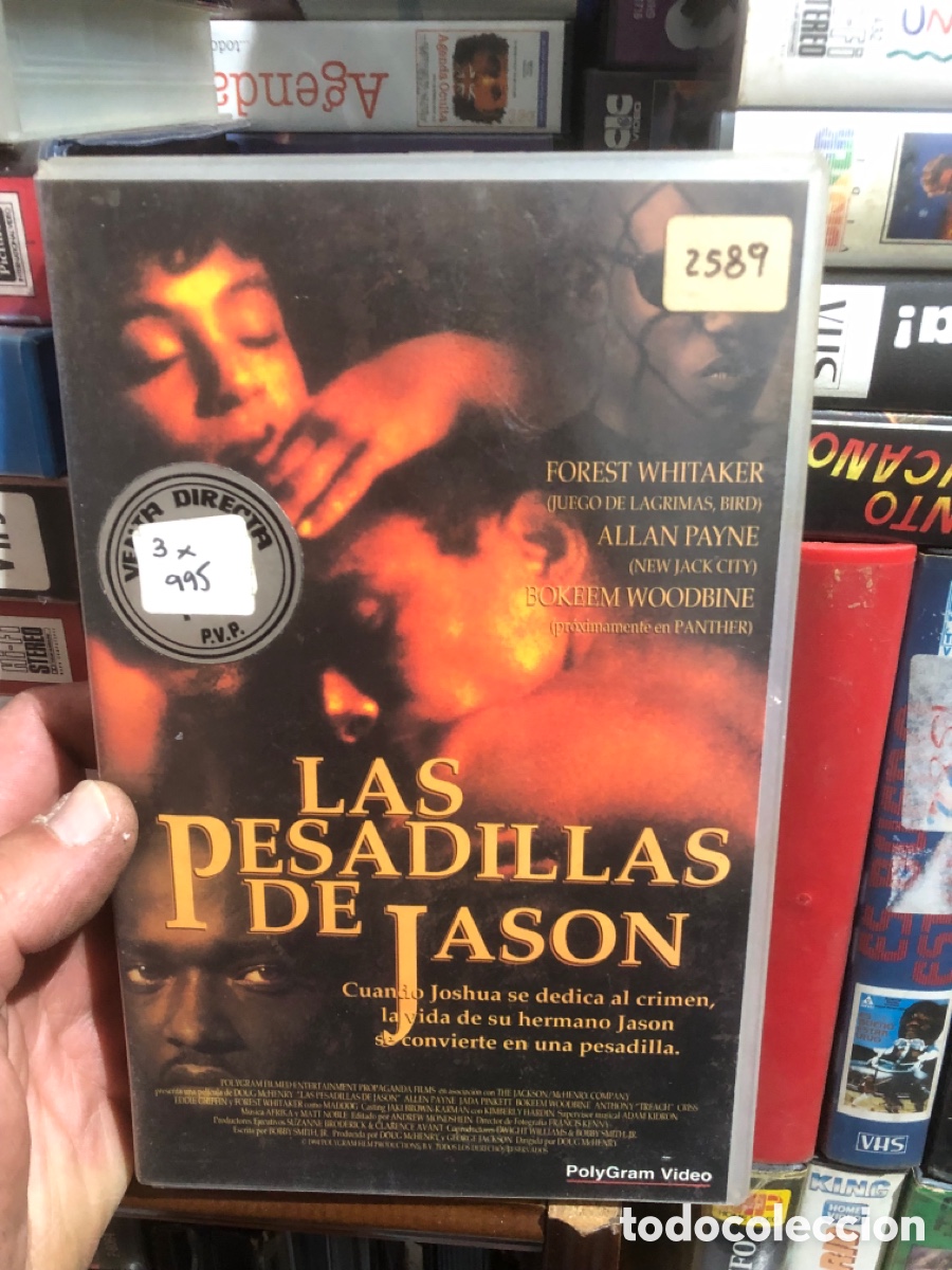 Cine: VHS V&Iacute;DEO CLUB LAS PESADILLAS DE JAS&Oacute;N