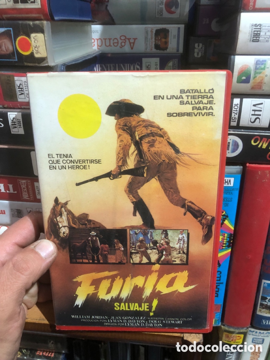 Cine: VHS V&Iacute;DEO CLUB FURIA SALVAJE