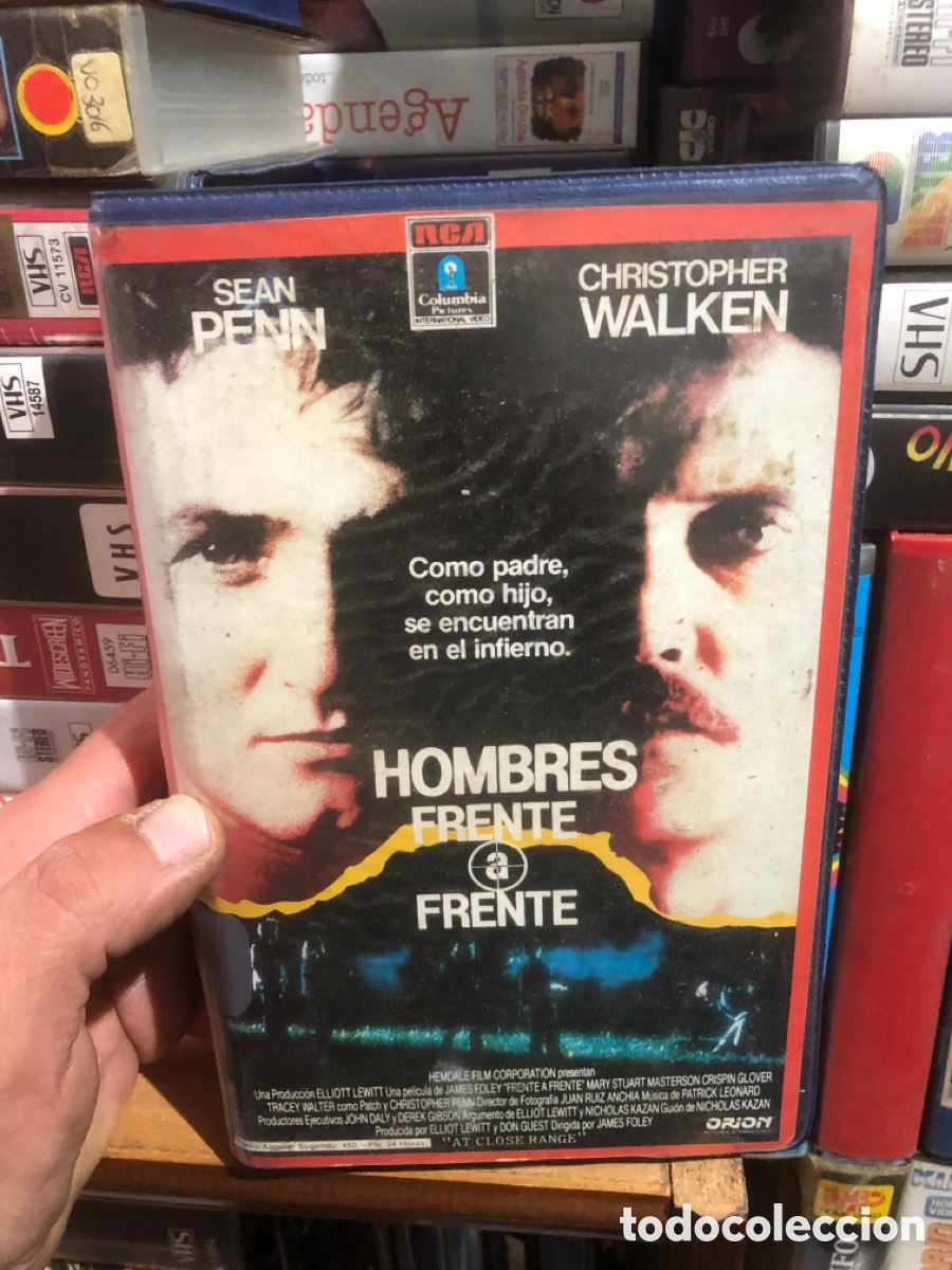 Cine: VHS V&Iacute;DEO CLUB HOMBRES FRENTE A FRENTE
