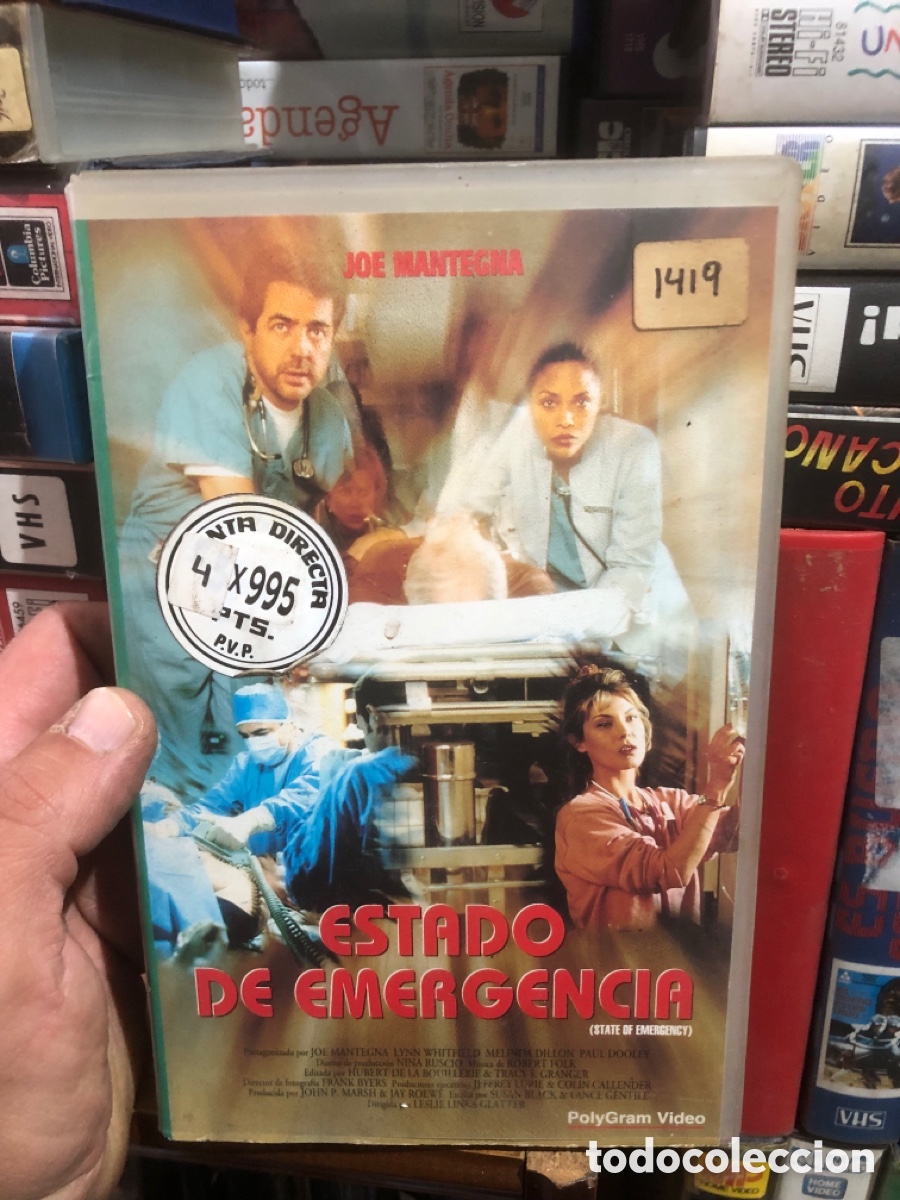 Cine: VHS V&Iacute;DEO CLUB ESTADO DE EMERGENCIA