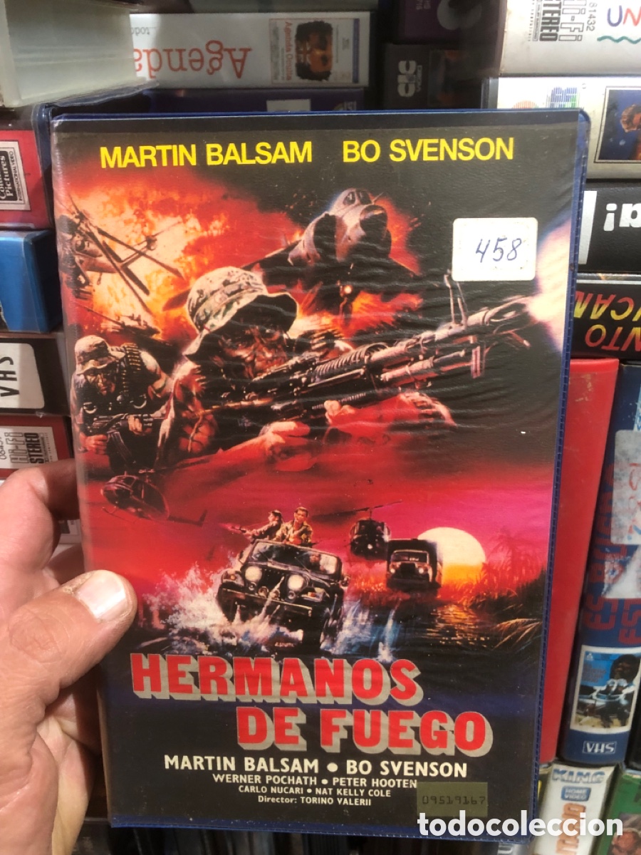 Cine: VHS V&Iacute;DEO CLUB HERMANOS DE FUEGO