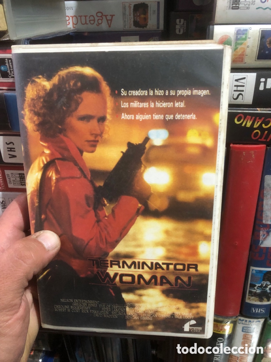 Cine: VHS V&Iacute;DEO CLUB TERMINATOR WOMAN
