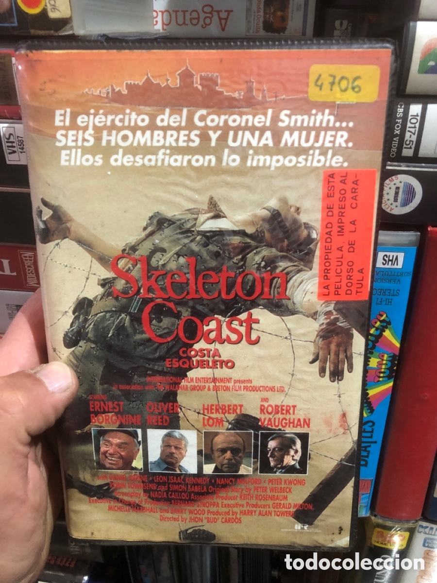 Cine: VHS V&Iacute;DEO CLUB SKELETON COAST