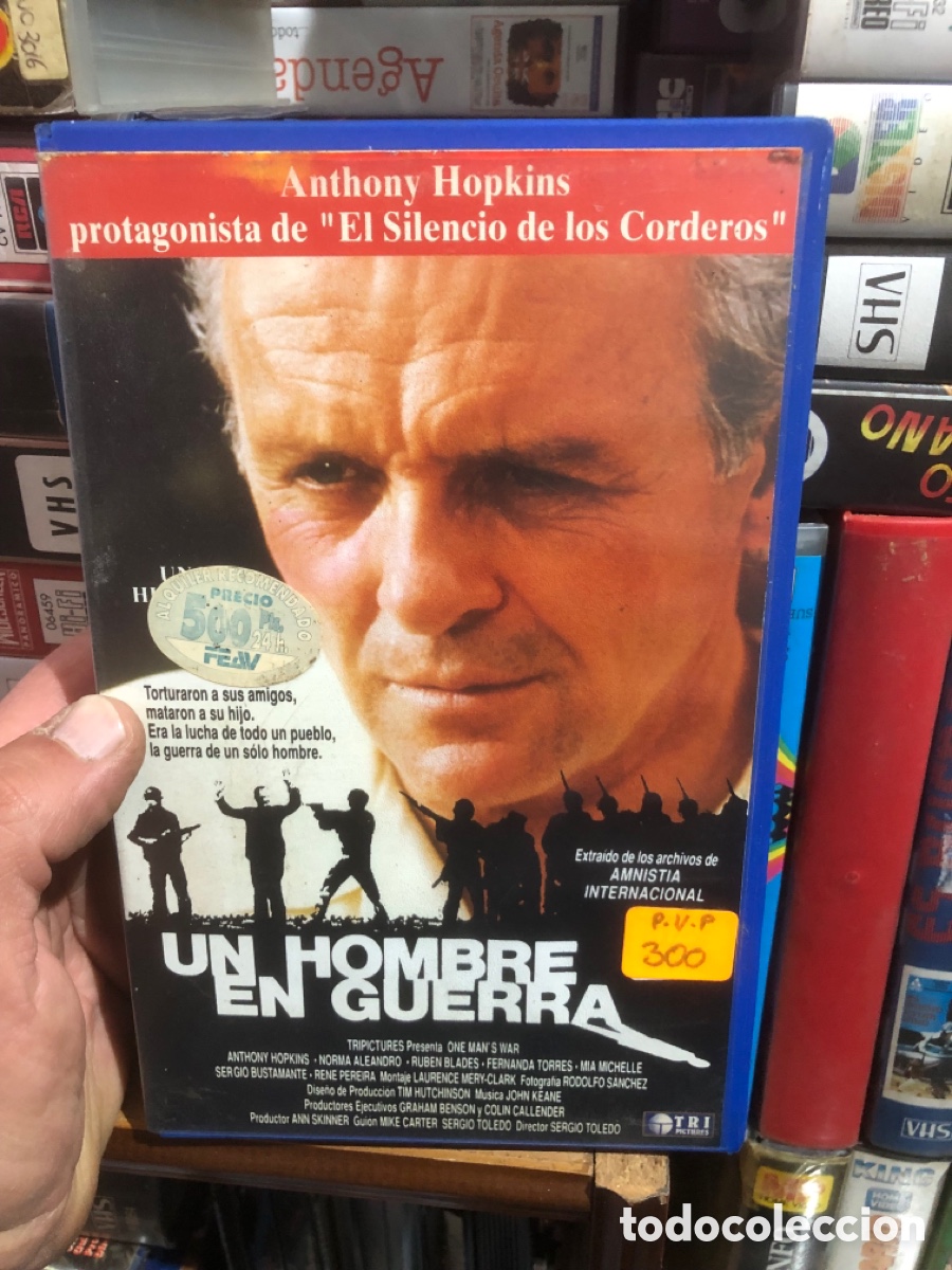 Cine: VHS V&Iacute;DEO CLUB UN HOMBRE EN GUERRA