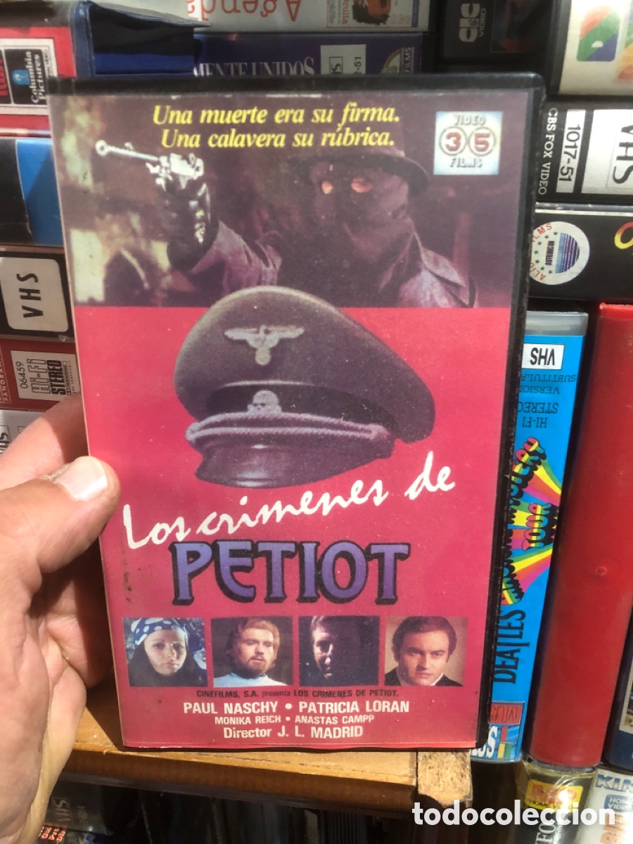 Cin&eacute;ma: VHS V&Iacute;DEO CLUB LOS CR&Iacute;MENES DE PETIOT
