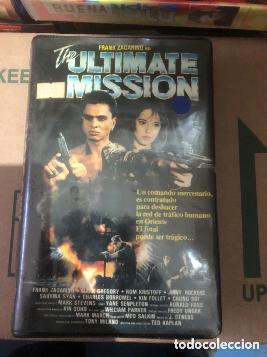 Cine: VHS V&Iacute;DEO CLUB THE ULT&Iacute;MATE MISSION