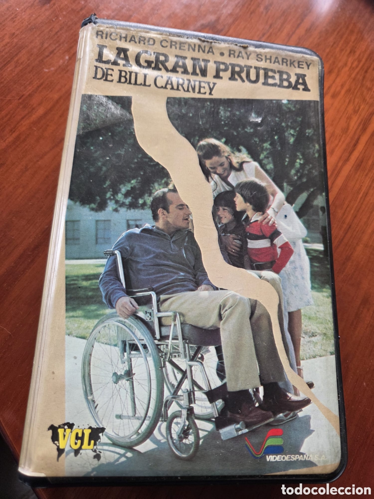 Cine: VHS LA GRAN PRUEBA de Bill Carney 1a Edici&oacute;n de Videoclub
