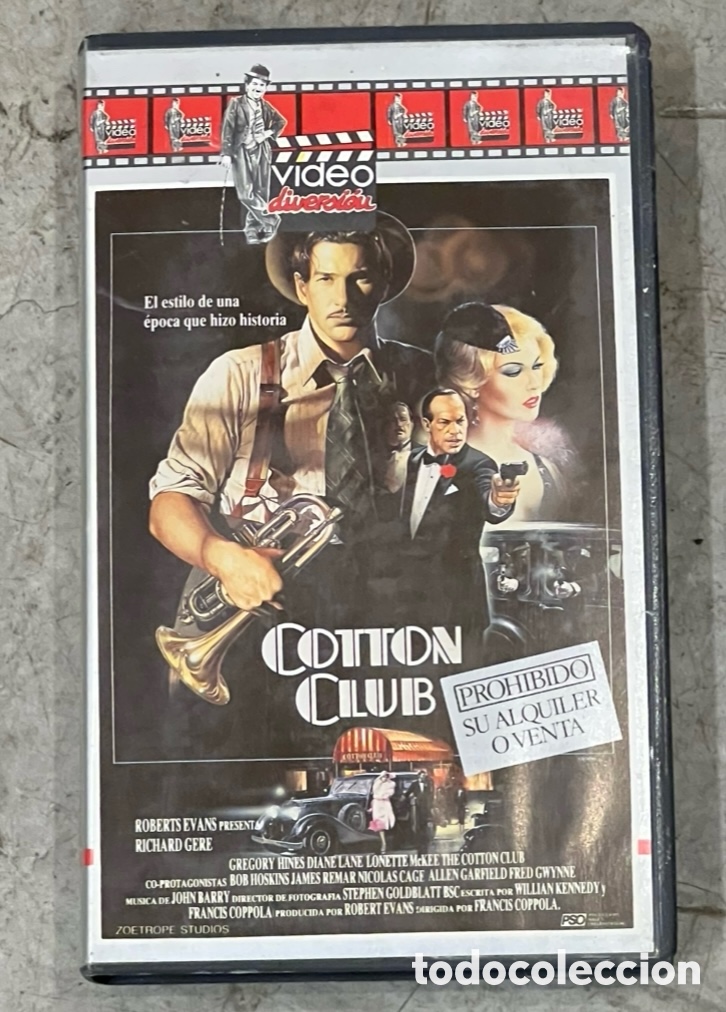 Cine: Pelicula. &ldquo;Cotton Club&rdquo;. Francia Ford Coppola. 1984. Totally Independent.