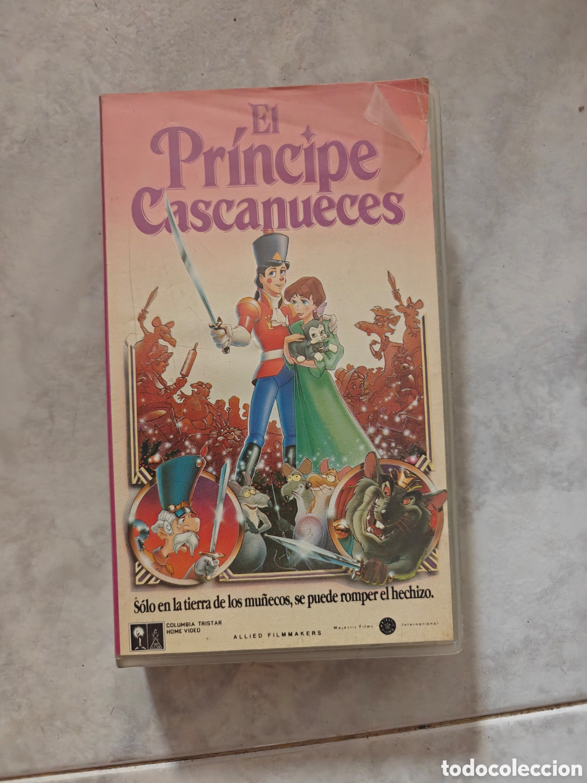 Cine: Cinta VHS El Pr&iacute;ncipe Cascanueces - Animaci&oacute;n Cl&aacute;sica (1990) - Columbia Tristar - Leer estado