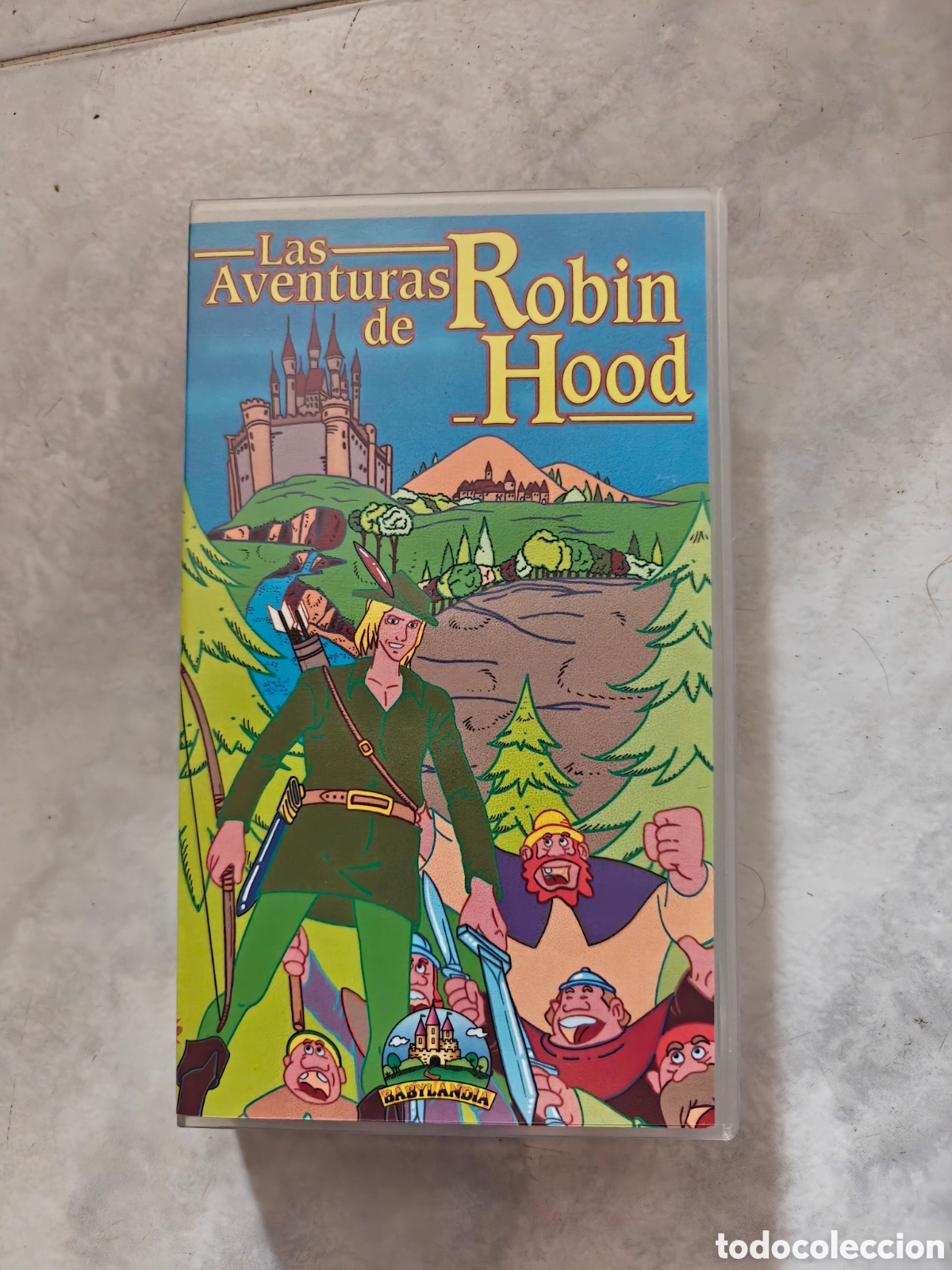Cine: Cinta VHS Las Aventuras de Robin Hood / El Pr&iacute;ncipe Feliz - Babylandia (SAV) - Animaci&oacute;n