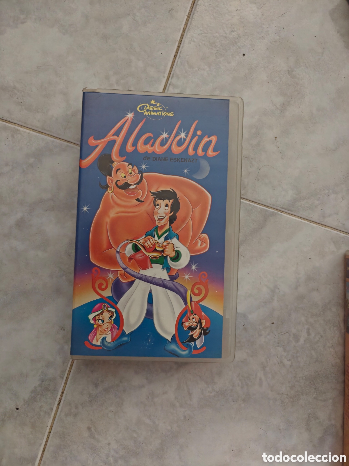 Cine: Cinta VHS Aladdin - Classic Animations (Diane Eskenazi) - No Disney - Animaci&oacute;n 1993