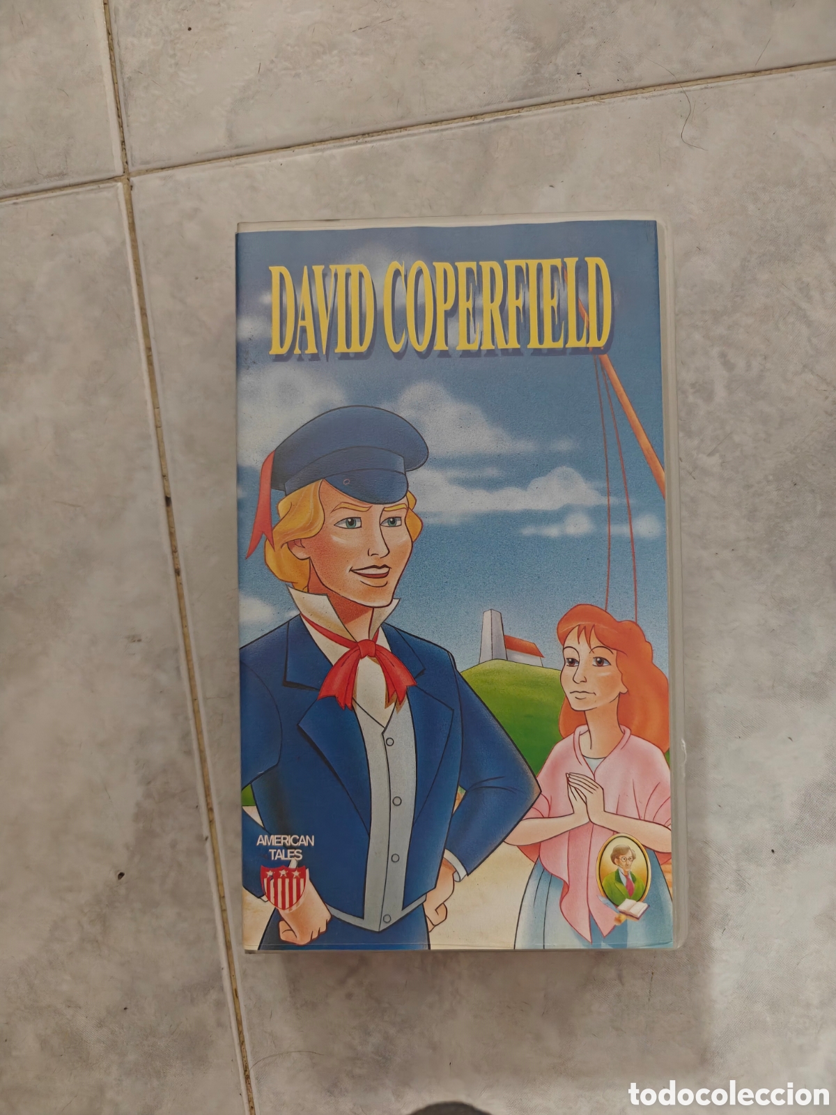 Cine: Cinta VHS David Coperfield (Animaci&oacute;n) - Colecci&oacute;n American Tales - Edici&oacute;n 1995
