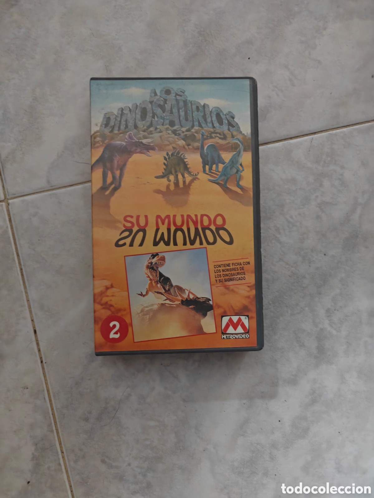 Cine: Cinta VHS Documental Los Dinosaurios Vol. 2: Su Mundo - Metrovideo (1992) - Efectos Phil Tippett