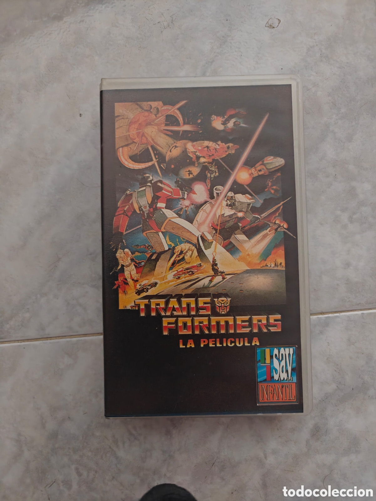 Cine: Cinta VHS The Transformers: La Pel&iacute;cula (Animaci&oacute;n Cl&aacute;sica G1) - SAV Infantil (1990)