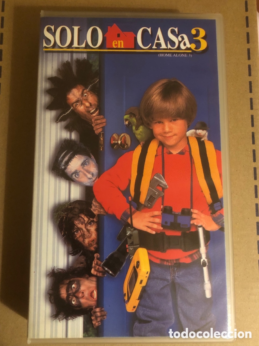 Cine: VHS SOLO EN CASA 3 vhs
