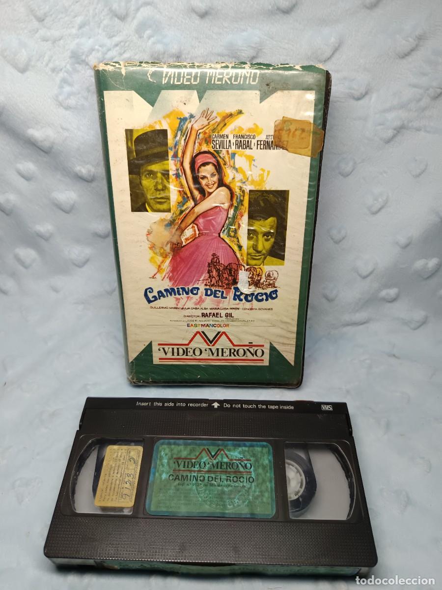 Cine: CAMINO DEL ROC&Iacute;O &bull; Carmen Sevilla, Francisco Rabal &bull; Rafael Gil &bull; VHS