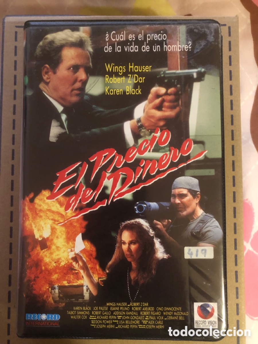 Cine: VHS V&Iacute;DEO CLUB EL PRECIO DEL DINERO