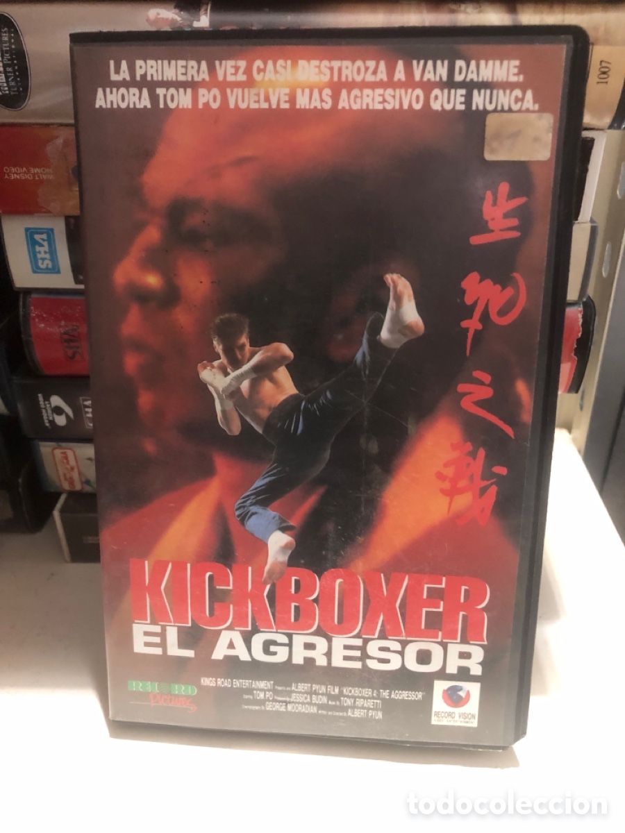 Cine: VHS V&Iacute;DEO CLUB KICKBOXER EL AGRESOR