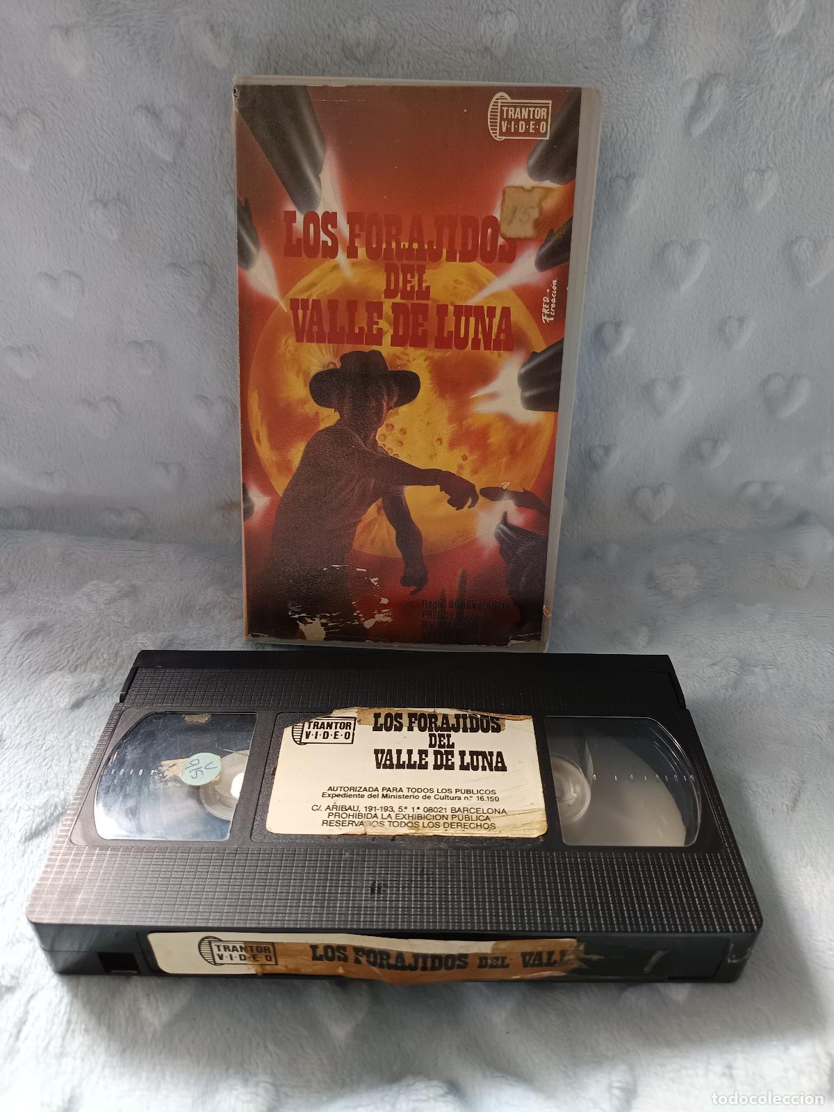 Cine: LOS FORAGIDOS DEL VALLE DE LUNA &bull; VHS
