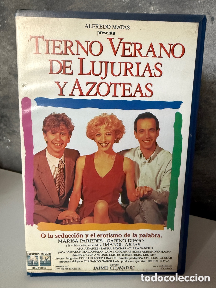 Cine: Tierno Verano de Lujurias y Azoteas (VHS)