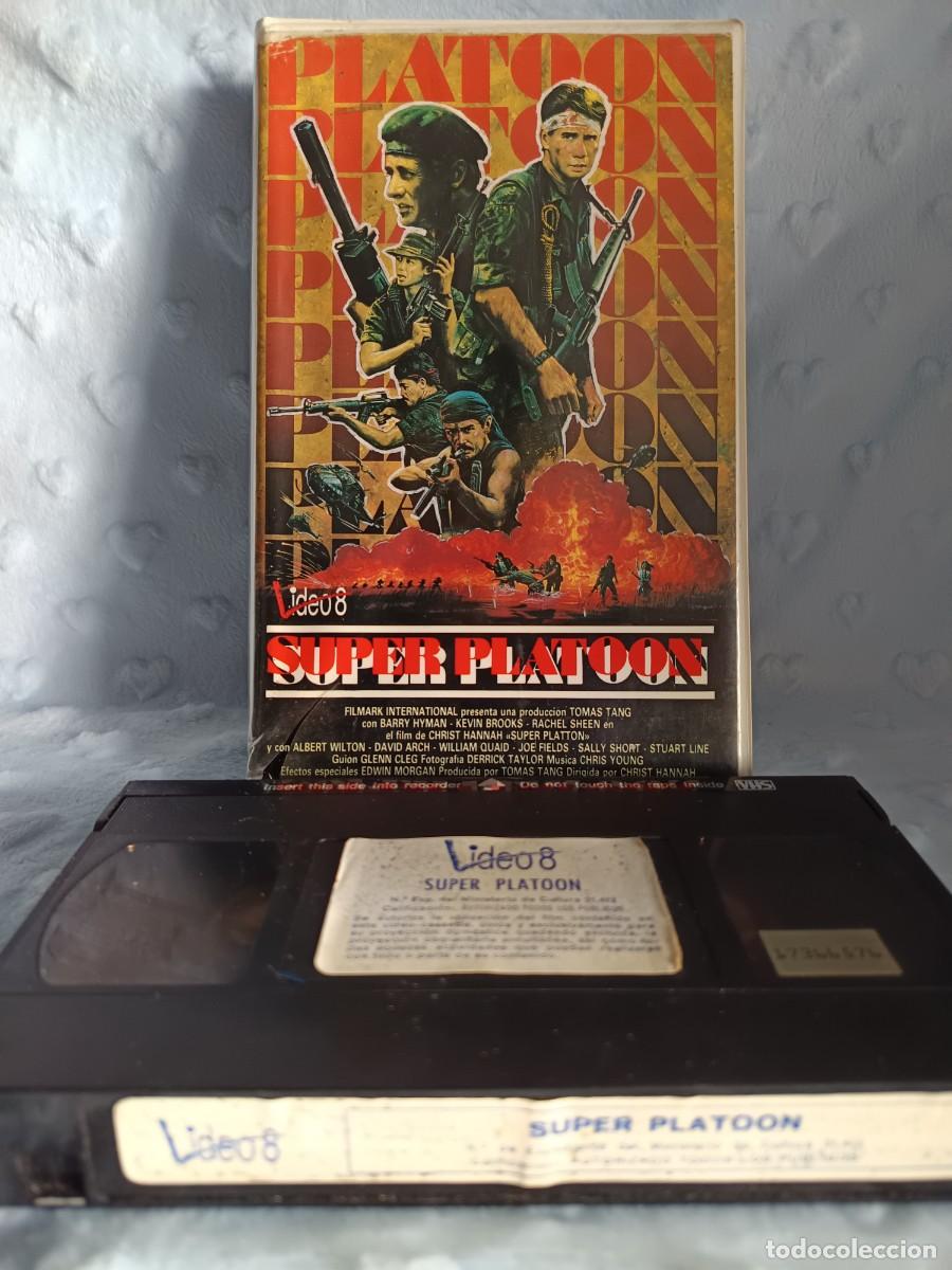 Cine: SUPER PLATOON - Tomas Tang - Barry Hyman,Rachel Sheen - B&eacute;lica - VHS