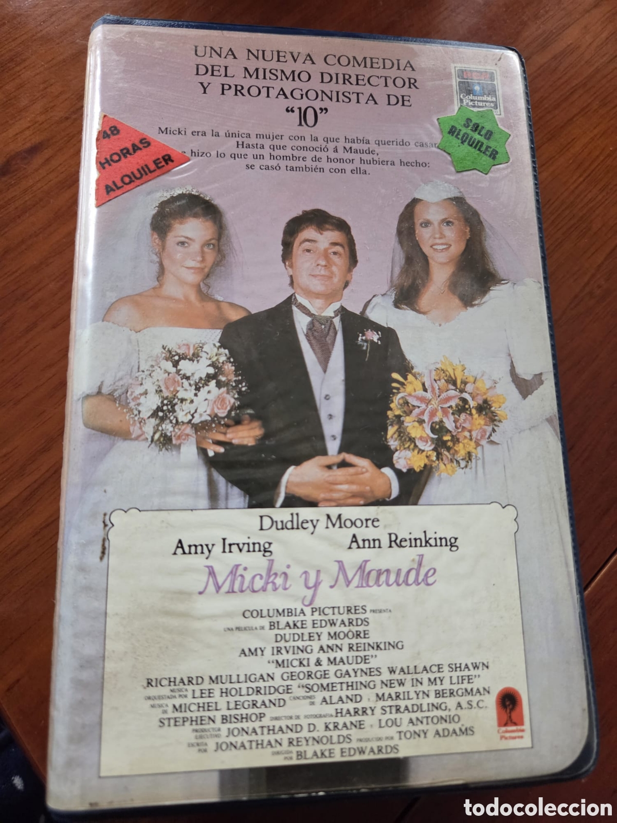 Cine: VHS MICKI Y MAUDE 1a Edici&oacute;n de Videoclub Blake Edwards Dudley Moore, Amy Irving