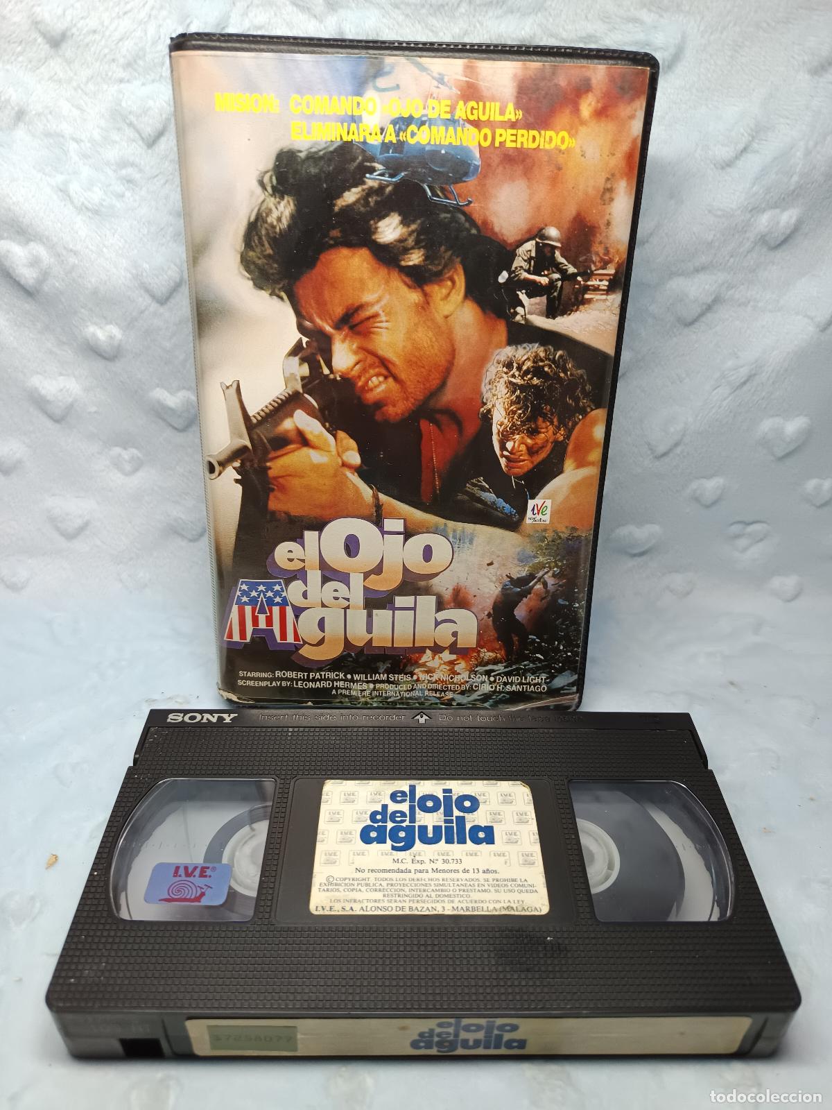 Cine: EL OJO DEL &Aacute;GUILA &bull; ROBERT PATRICK, WILLIAN STEIS &bull; VHS