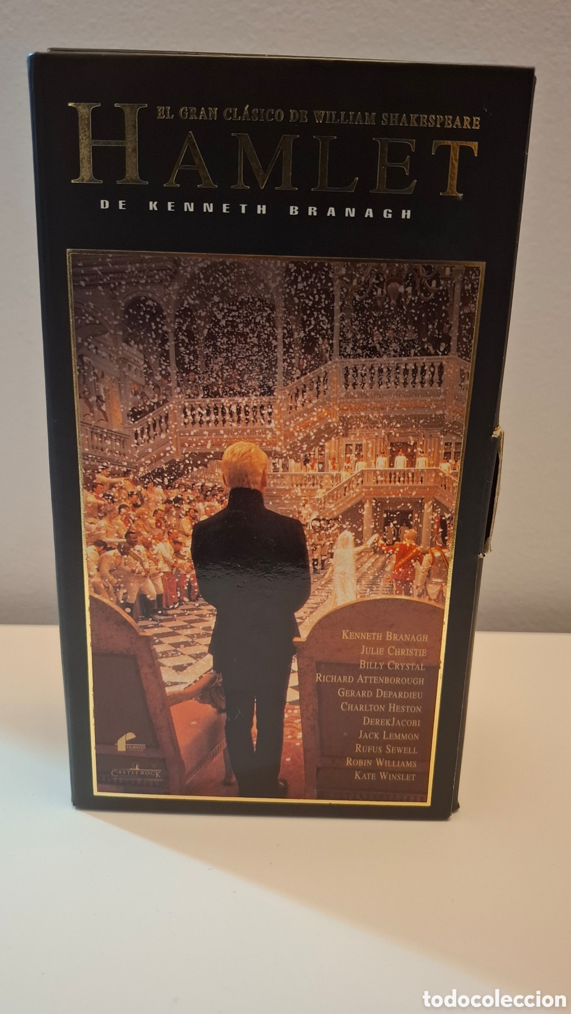 Cine: Hamlet (Kenneth Branagh) &ndash; edici&oacute;n especial en 2 VHS | pieza de coleccionista