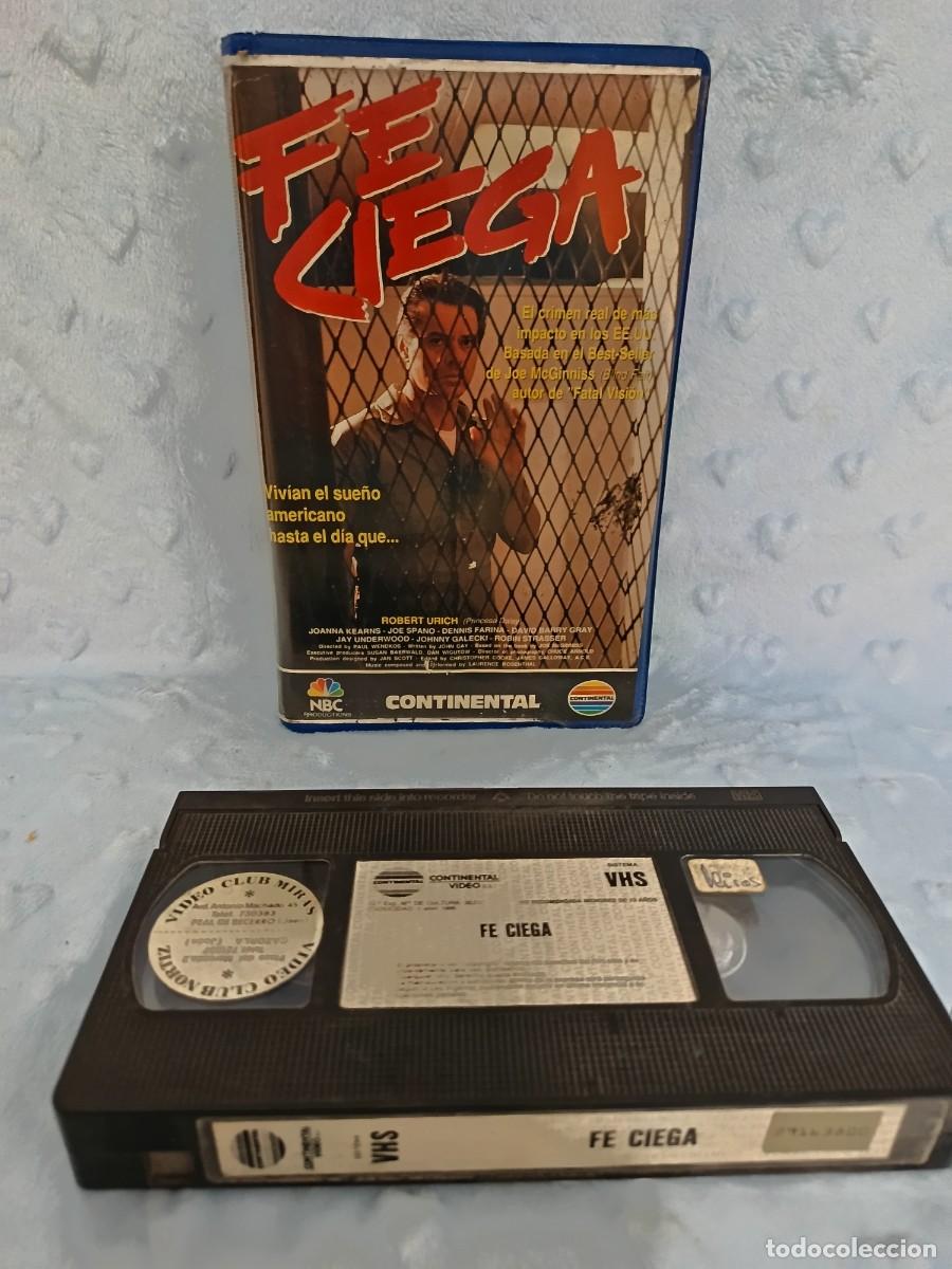 Cine: FE CIEGA - Robert Urich, Joanna Kearns, Joe Spano - VHS