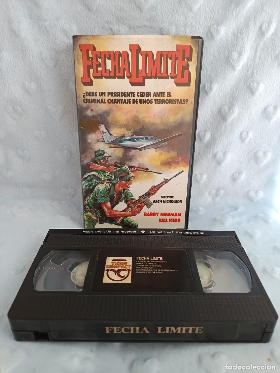 Cine: FECHA LIMITE &bull; BARRY NEWMAN, BILL KERR &bull; VHS ﻿