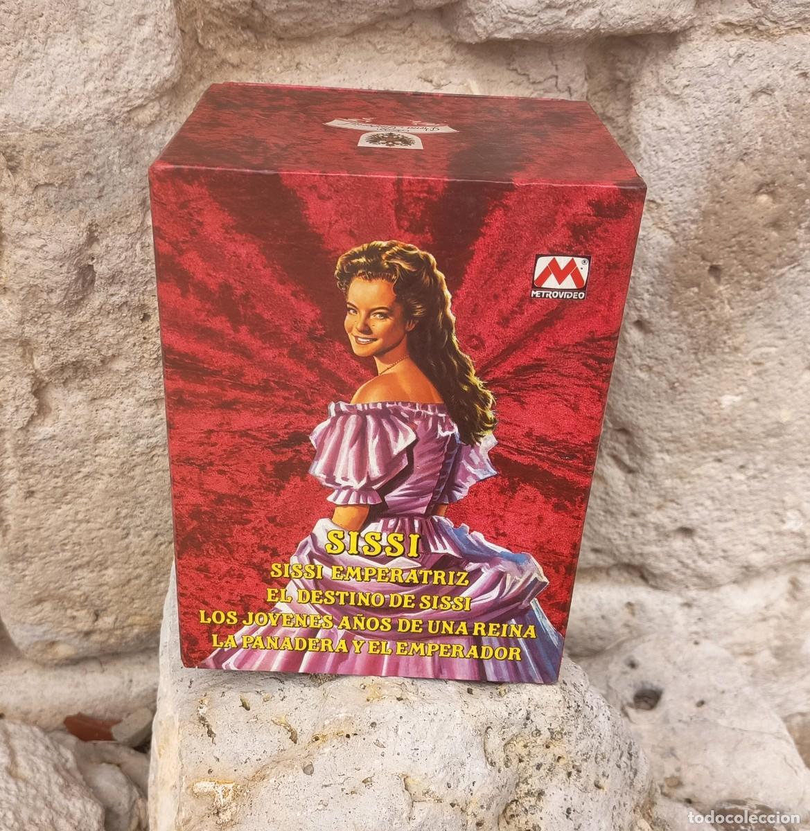 Cine: COLECCI&Oacute;N 5 CINCO CINTAS VHS Sissi &rdquo;Colecci&oacute;n Viena Imperial&rdquo;