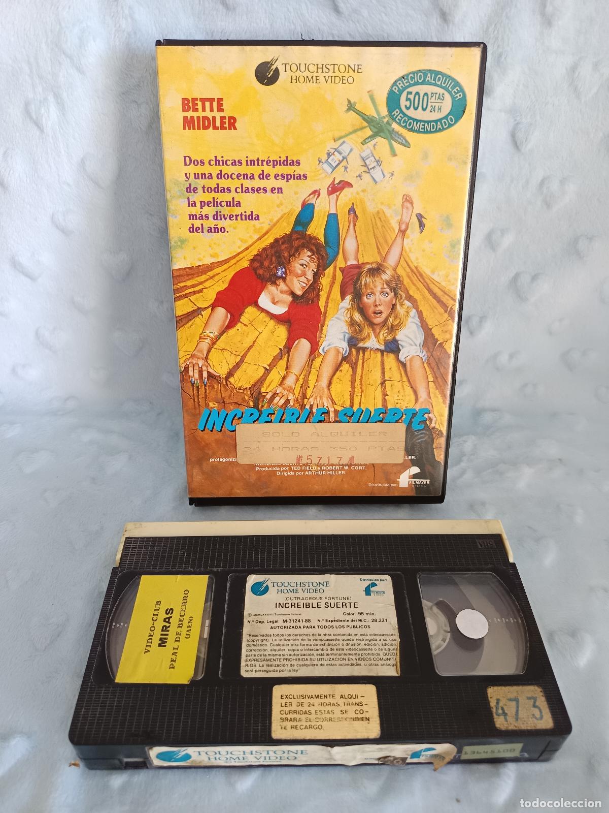 Cine: INCREIBLE SUERTE &bull; ARTHUR HILLER &bull; VHS