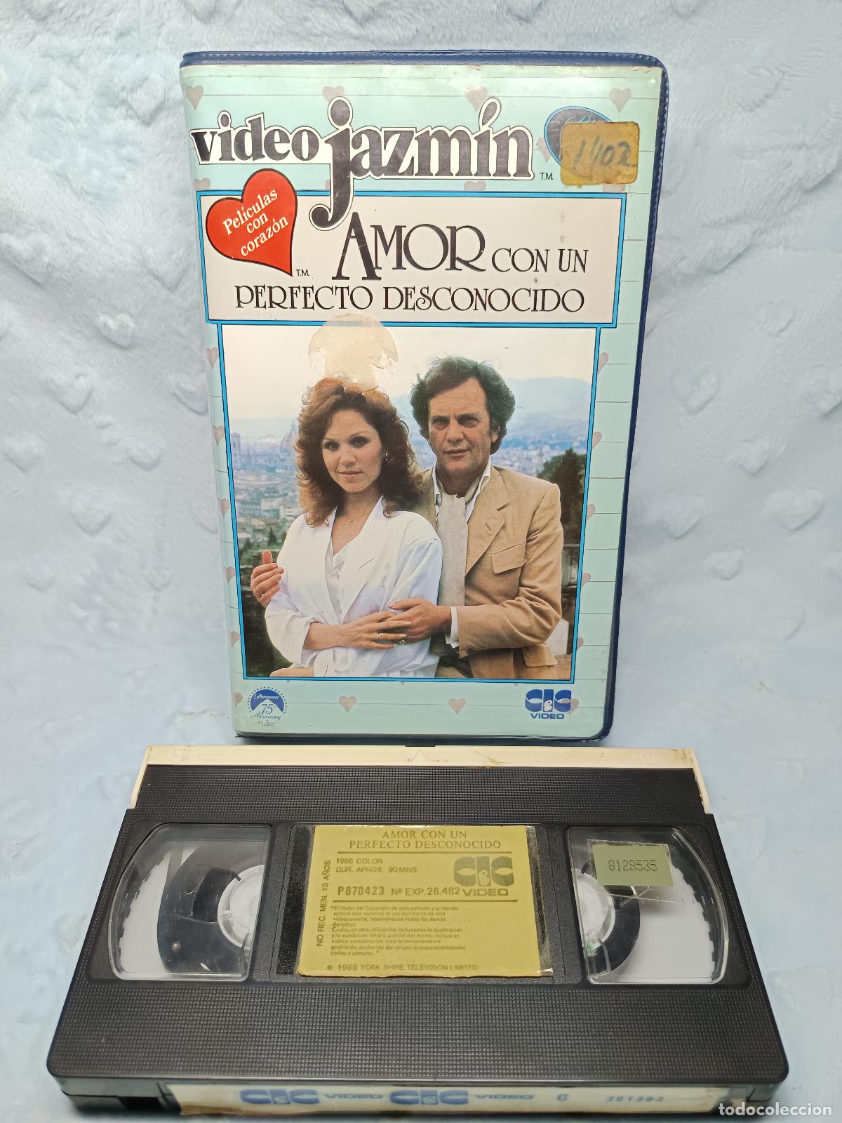 Cine: AMOR CON UN PERFECTO DESCONOCIDO &bull; V&Iacute;DEO JAZM&Iacute;N &bull; VHS