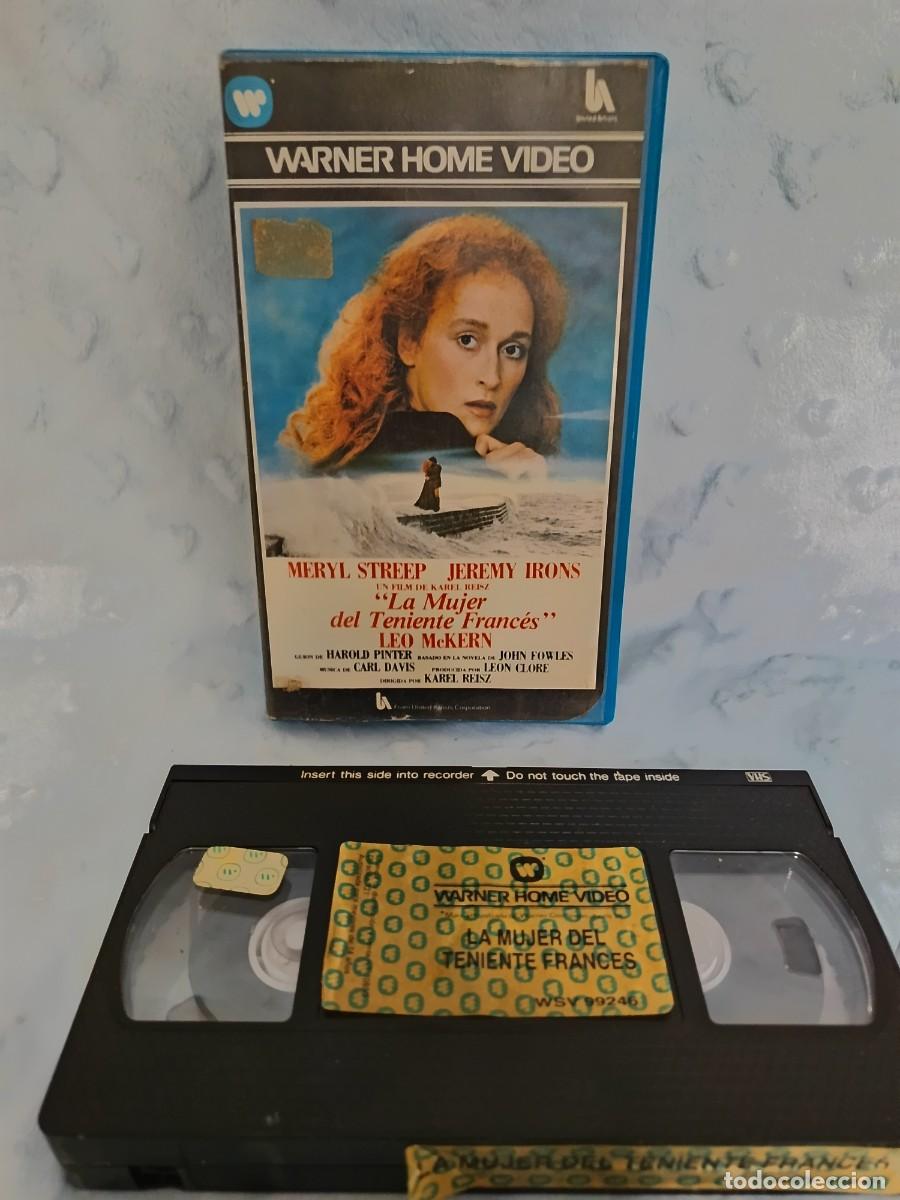 Cine: LA MUJER DEL TENIENTE FRANC&Eacute;S - Meryl Streep, Jeremy Irons - VHS