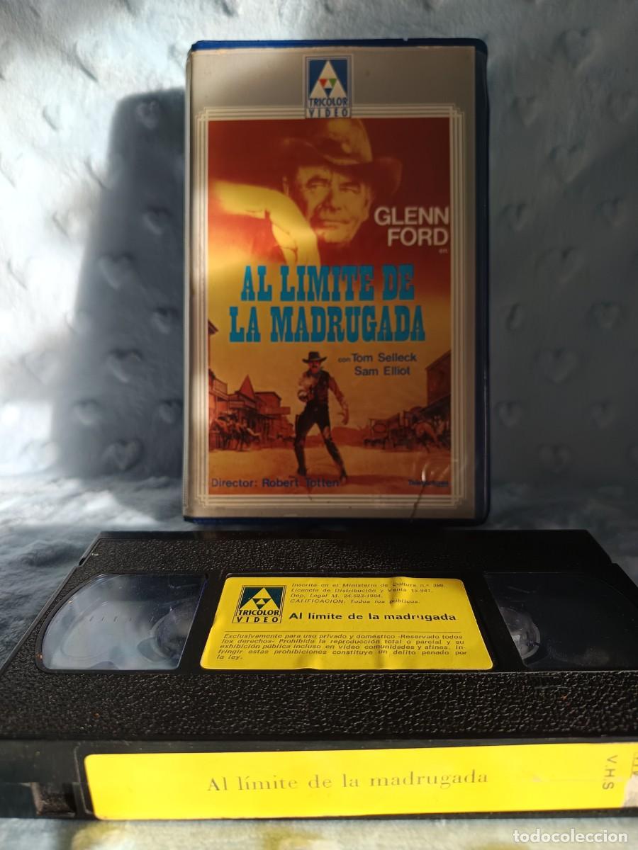 Cine: Al l&iacute;mite de la madrugada - Glenn Ford, Tom Selleck, Sam Elliot - Western - Vhs
