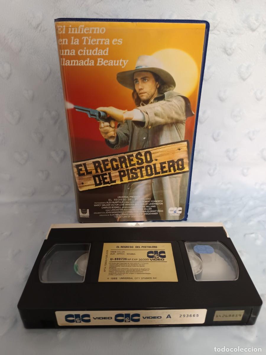 Cine: EL REGRESO DEL PISTOLERO - Alex McArthur, Robert Foxworth - VHS